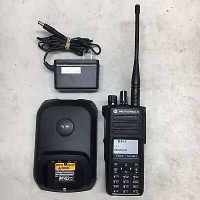 Motorola XPR7550e UHF Radio AAH56RDN9WA1AN CPS 16 Firm R02.09 LOADED FEATURES • $600