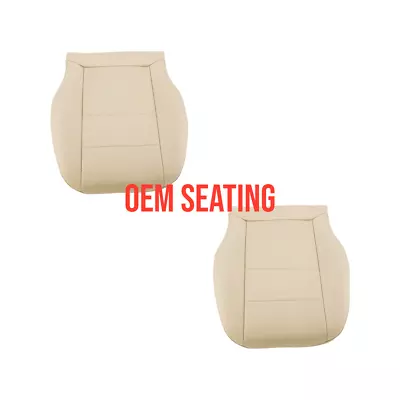 2008 To 15 Fits Mercedes Benz GLK 250 350 Driver & Pass Bottom Seat Cover Ivory • $288