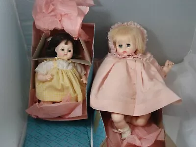 Vintage Madame Alexander Pussy Cat 5235 And Puddin 3930 Dolls In Boxes • $30