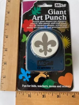 McGill Giant “Fleur De Lis  Button Punch - 93100 - NEW • $7
