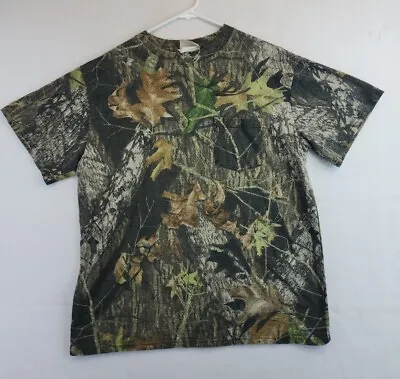 Mossy Oak Camouflage Mens Short Sleeve Thermal T-shirt Size XL • $13.49