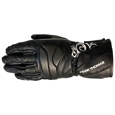 Frank Thomas Venus Ladies Motorcycle Gloves Womens Black • £49.99