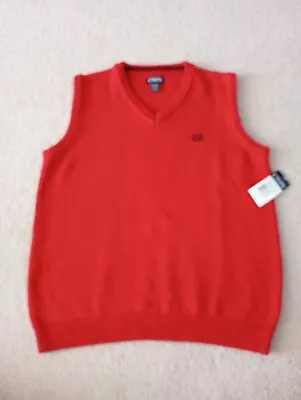 New Boys Chaps XL 18/20 Red Sweater Vest • $8