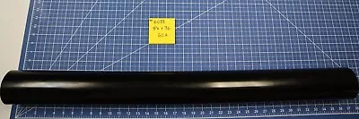 URETHANE/POLYURETHANE ROD #6088 3 1/2  X 36  60 A BLACK *FROM MANUFACTURER* • $333.54