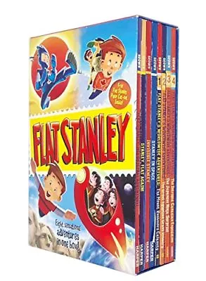 The Flat Stanley Adventure Collection 8 Books Set His Original Adventure Stan... • £35.43