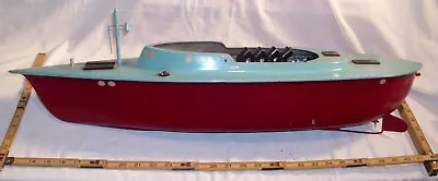 Cruise Ship Mamod Steamed Powered Pond Boat In Gray & Red • $249.99