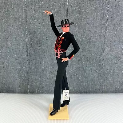 Marin Chiclana Flamenco Male Dancer 10  Doll With Tag Spain Beige Base Vintage • $4