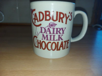£2.50 • Buy Vintage Cadbury Dairy Milk Chocolate White Mug Cup