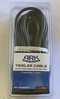ARK Trailer Cable  Wire 7 Core 10m Suits Trailers Up To 8m 4A Max 710B • $25