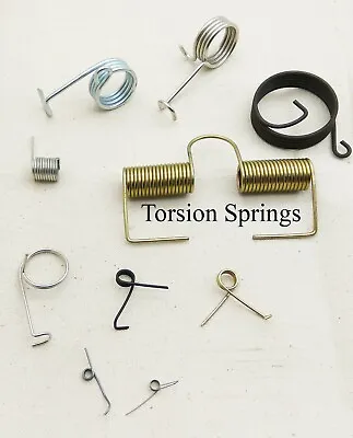 SPIRAL TORSION Extension Tension Springs DIY Metal Die Stand Mechanic Motor • £4.79