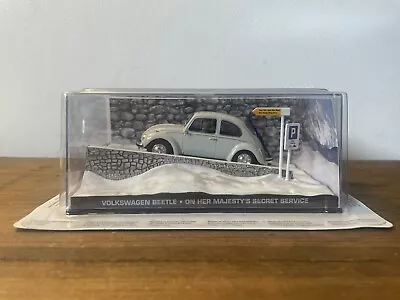 VOLKSWAGEN BEETLE #74 007 Bond Collection Model On Her Majesty’s Secret Service • £13.75