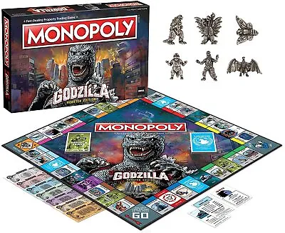 $40.50 • Buy Monopoly Godzilla Monster Edition Board Game