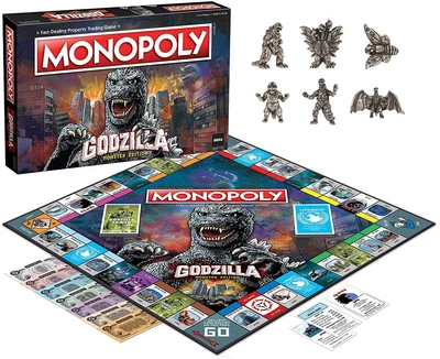$40.50 • Buy Monopoly Godzilla Monster Edition Board Game
