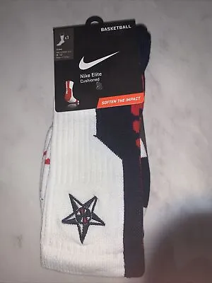 New Vintage  Nike USA Basketball Elite Cushioned Socks Sz  Large Crew • $59.99