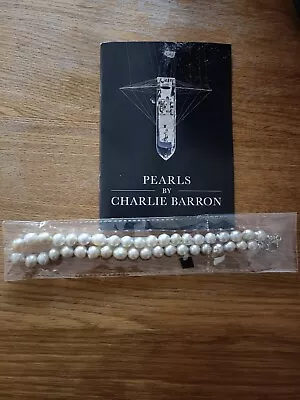 £350 • Buy BNWT. South Sea Baroque Cultured Pearl Sterling Silver Necklace. Certified. 
