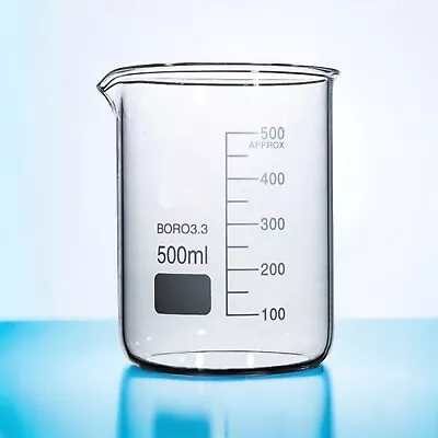 500mL Borosilicate Glass Beaker • $6