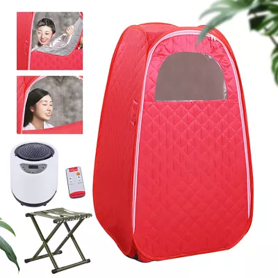 2.6L Portable Home Steam Sauna Spa Tent Full Body For Loss Weight Detox Therapy • $105.45