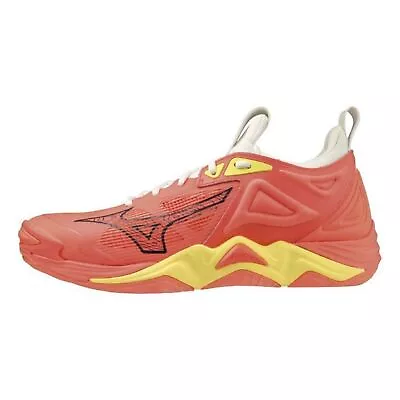 Mizuno Wave Momentum 3 [V1GA231202] Men Volleyball Shoes Neon Flame/Black/Bolt • $153.46