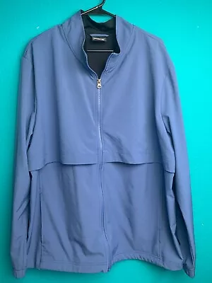SKX Skechers Windbreaker Jacket Men's XL Activewear Blue   • $11