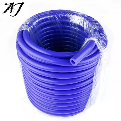 $13 • Buy For 20 Feet 1/8  3mm Fuel Air Silicone Vacuum Hose Line Tube Pipe Blue