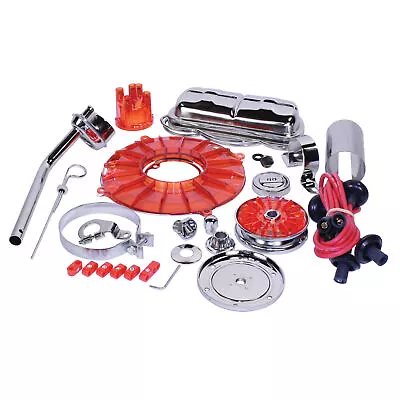 Empi 8653 Red Deluxe Engine Trim Kit - Volkswagen Bugs Ghia Early Vw Bus • $169.95