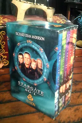 Stargate SG-1 Season 7 Seven (5-DVD Box Set) Richard Dean Anderson NrPerfect • $12.90