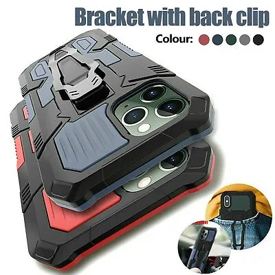 Shockproof Armor Case Cover With Belt Clip For IPhone 11 12 13 Pro Max XS XR 8 7 • $8.50
