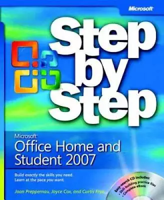 Microsoft Office Home And Student 2007 Step By Step - Paperback - GOOD • $4.39