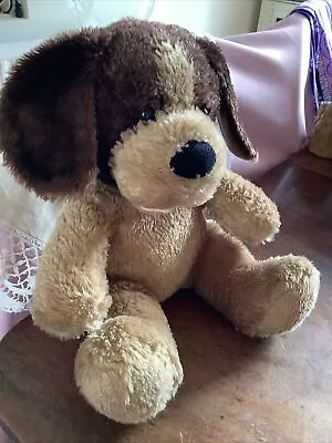 Build A Bear Large 10” Sitting Puppy Dog Plush Soft Toy Teddy • £1.99