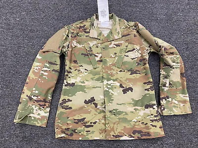 US Army Multicam Coat Fire Resistant Combat Camo Uniform Jacket Small Long New • $42.99