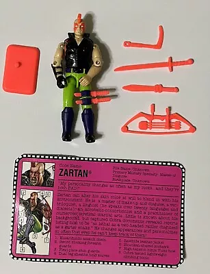 Hasbro G.I. Joe V2 Zartan Ninja Force 1990 Action Figures Complete • $30