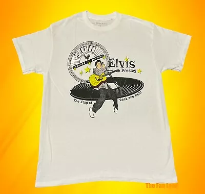 New Elvis Presley The King Of Rock And Roll Sun Record Retro Vintage T-Shirt • $21.95