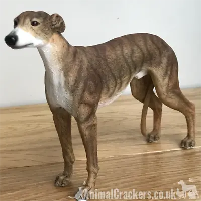 £13.95 • Buy Brindle Greyhound Ornament Sculpture Statue Lifelike Leonardo Figurine, Boxed