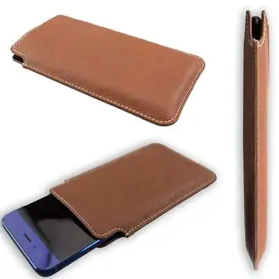 Caseroxx Business-Line Case For Medion Life S5004 MD 99722 In Brown Made Of Faux • £8.59