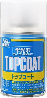 GNZ-B502 Mr Hobby B502 Mr. Top Coat Semi-Gloss Spray • $9