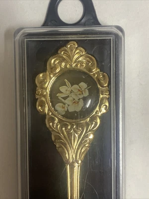 $20.50 • Buy NATIVE ORCHID SOCIETY VIC- Goodwill Products-Gold Plt Spoon-Sarcochilus Falcatus