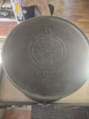 VTG Griswold #8 Cast Iron Pot Slant Logo 811 Heat Ring Erie  • $145