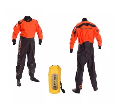 Typhoon Rookie Childs Junior Drysuit + Large 60L Typhoon Seaton Dry Bag • £245