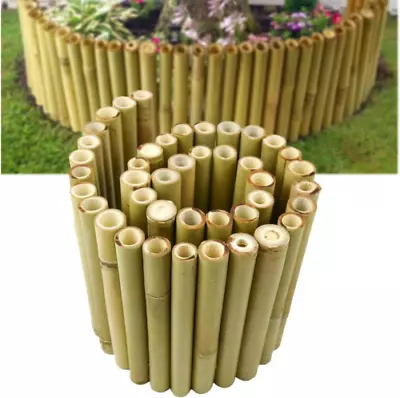 Bamboo Border Edging Edging 1mx30cm Large Garden Log Roll Border...  • £22.89
