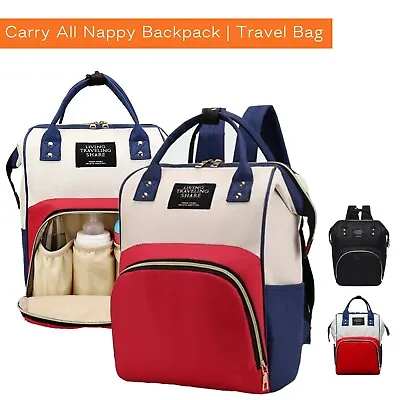 Nappy Bag Shoulder Nappy Backpack Baby Bag Backpack Diaper Backpack Mummy Bags • $22.95