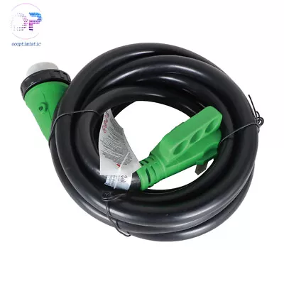 15ft RV Generator Power Cord Twist Lock Connector 50 Amp NEMA 14-50P To SS2-50R • $60