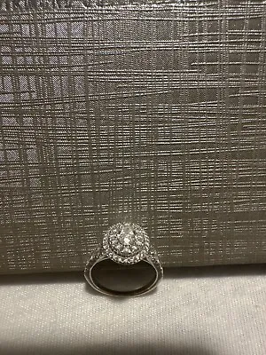 $1000 • Buy Zales Celebration Diamond Engagement Ring Oval 55 Diamonds Jewelry 1.28 Carat