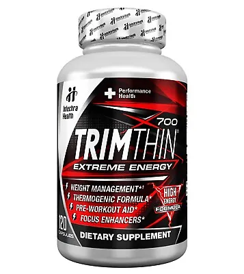 TRIMTHIN X700 Triple Energizers Weight Management Diet Pills 120 Capsules • $18.97