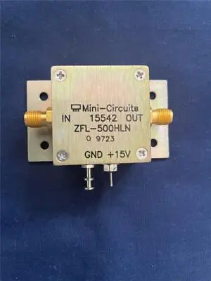 ZFL-500HLN Mini Circuits RF AMPLIFIER LOW NOISE  ( 1 PCS ) *** NEW *** • $69.99