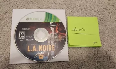 L.A. Noire - Disc # 1 Only (Xbox 360 2011) TESTED Same Day Ship Read Desc  • $9.99