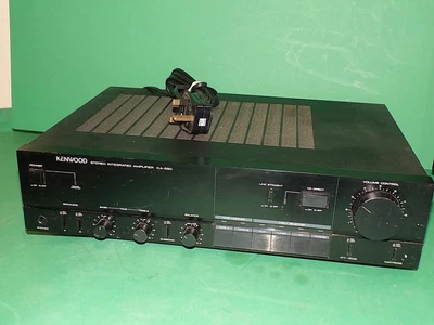 £51.95 • Buy KENWOOD KA-550 Stereo Integrated Amplifier Black Quality Made In Japan