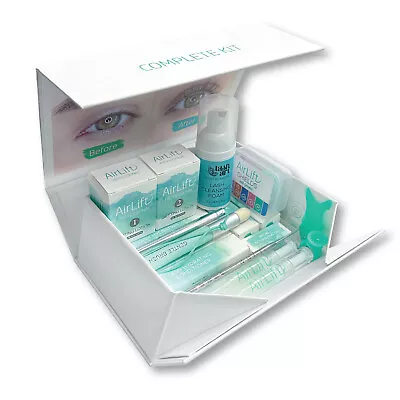 £14.98 • Buy Lash Lift Kit AirLift Pro Eye Lash Perm Tool Adhesive Glue Shields Pads Curlers