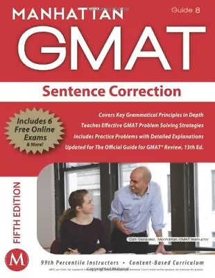 Sentence Correction GMAT Strategy Guide (Manhattan GMAT Str... By Manhattan GMAT • £4.99