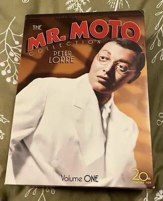 Mr. Moto Collection - Volume 1 (DVD 2006 4-Disc Set) Peter Lorre • $10