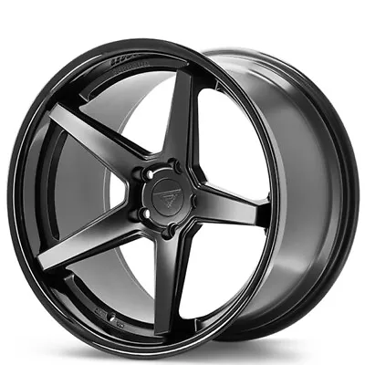 (4) 20x10  Ferrada Wheels FR3 Matte Black With Gloss Black Lip Rims(B30) • $2480